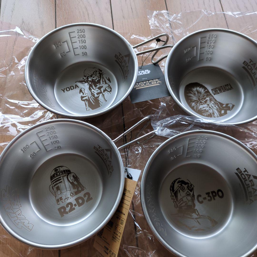 スターウォーズ×タラスブルバ　シェラカップ　4個