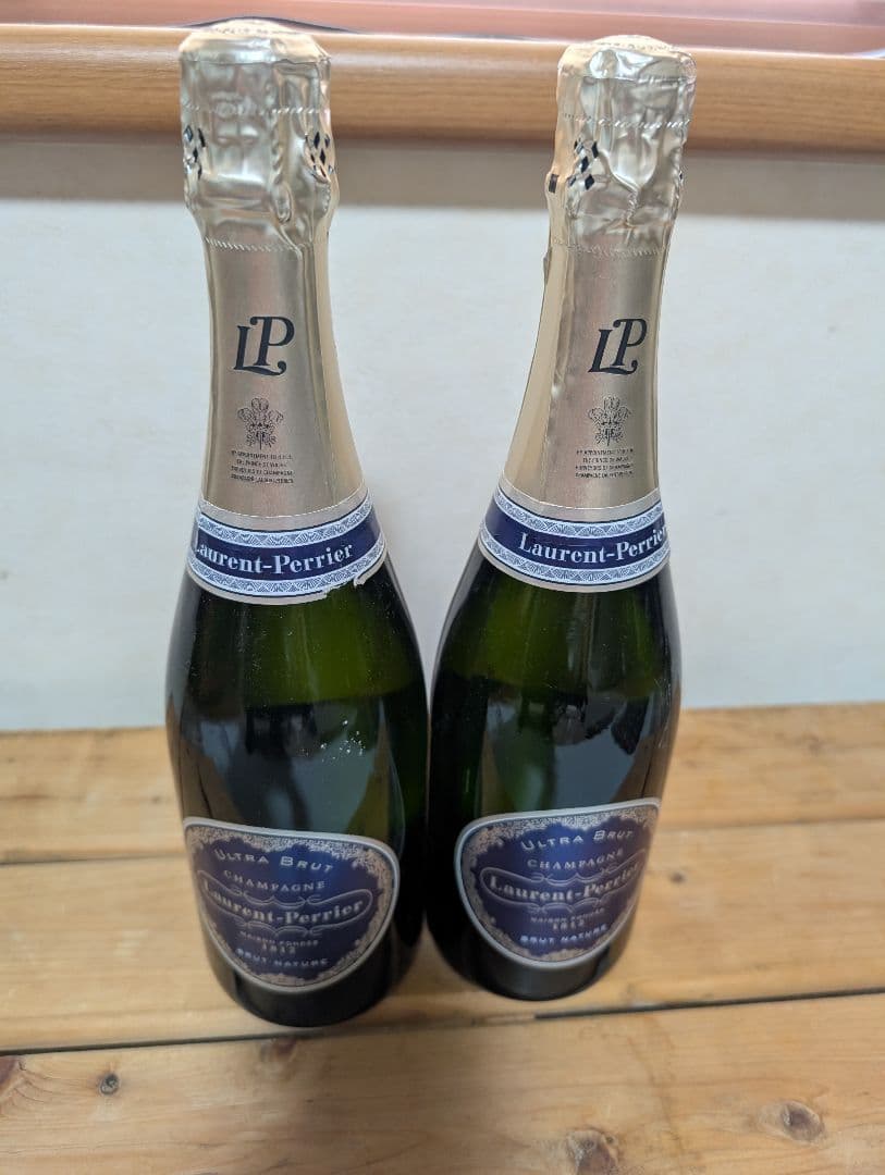 【英国王室御用達のシャンパン】ローラン・ペリエ ウルトラ ブリュット　2本セット