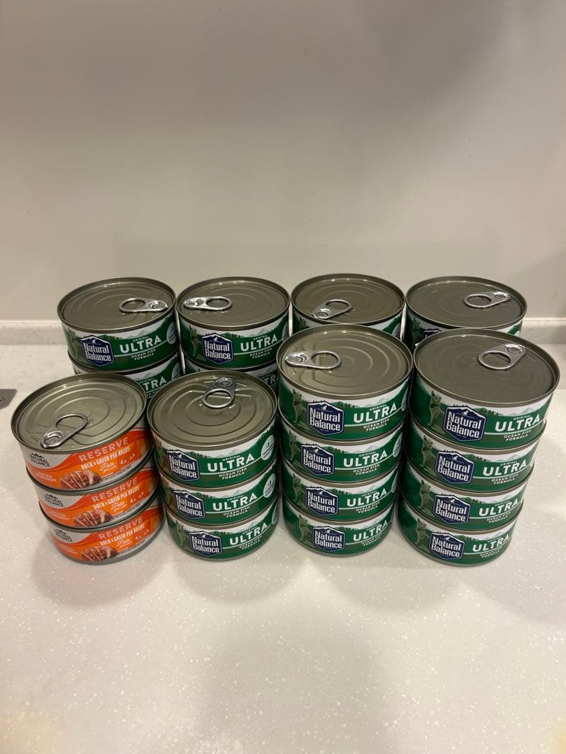 30缶・ナチュラルバランス 猫缶 オーシャンフィッシュ➕ダック&グリンピース