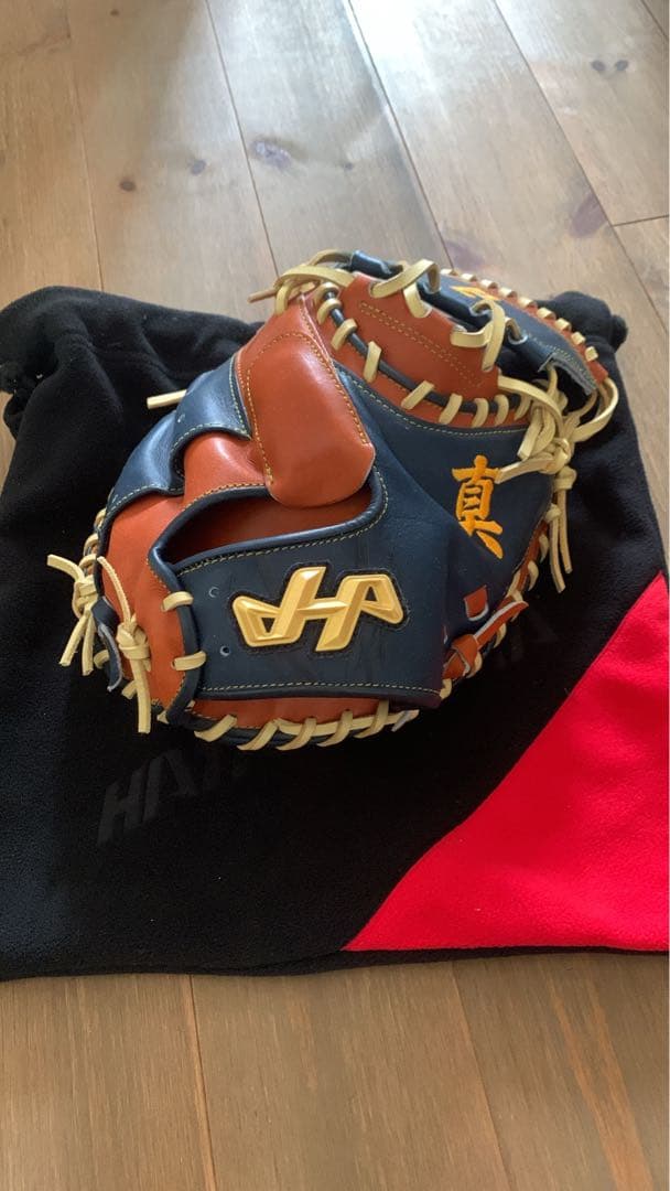 ハタケヤマ　硬式用　キャッチャーミット
