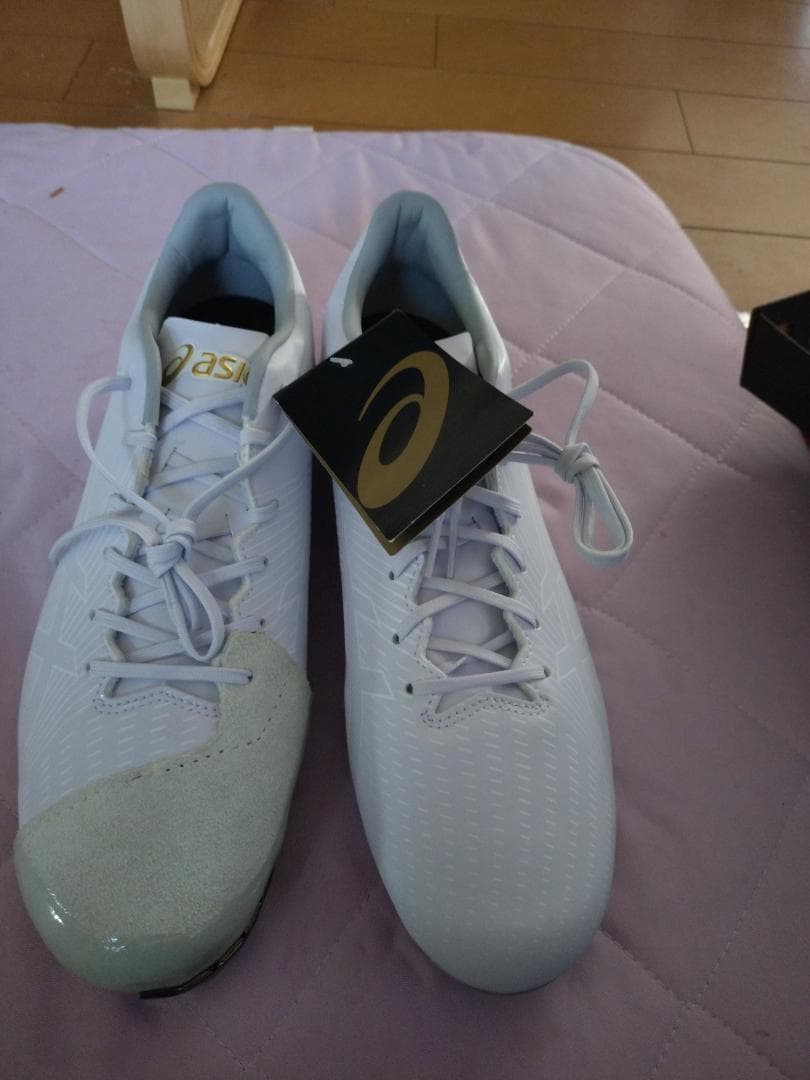 アシックススパイク　ゴールドステージMA2縫いＰ付き