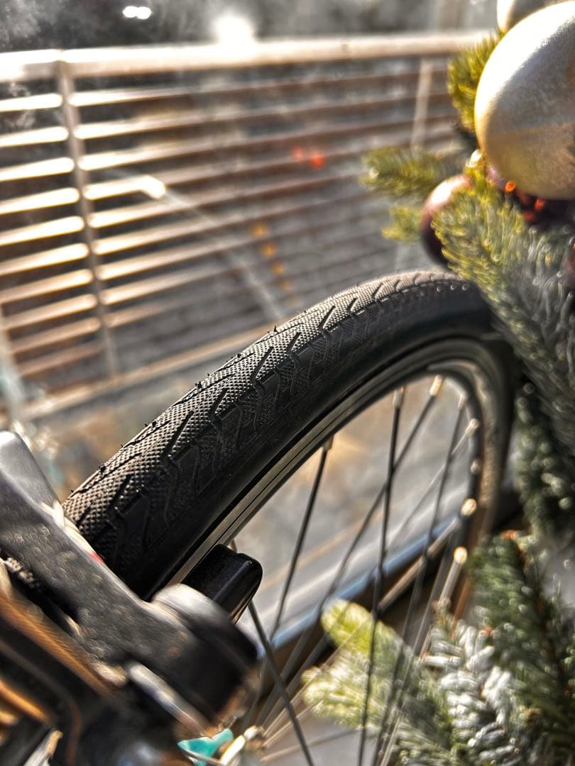 GARNEAU ブラック/ターコイズ ロードバイクジュニア用　24インチ