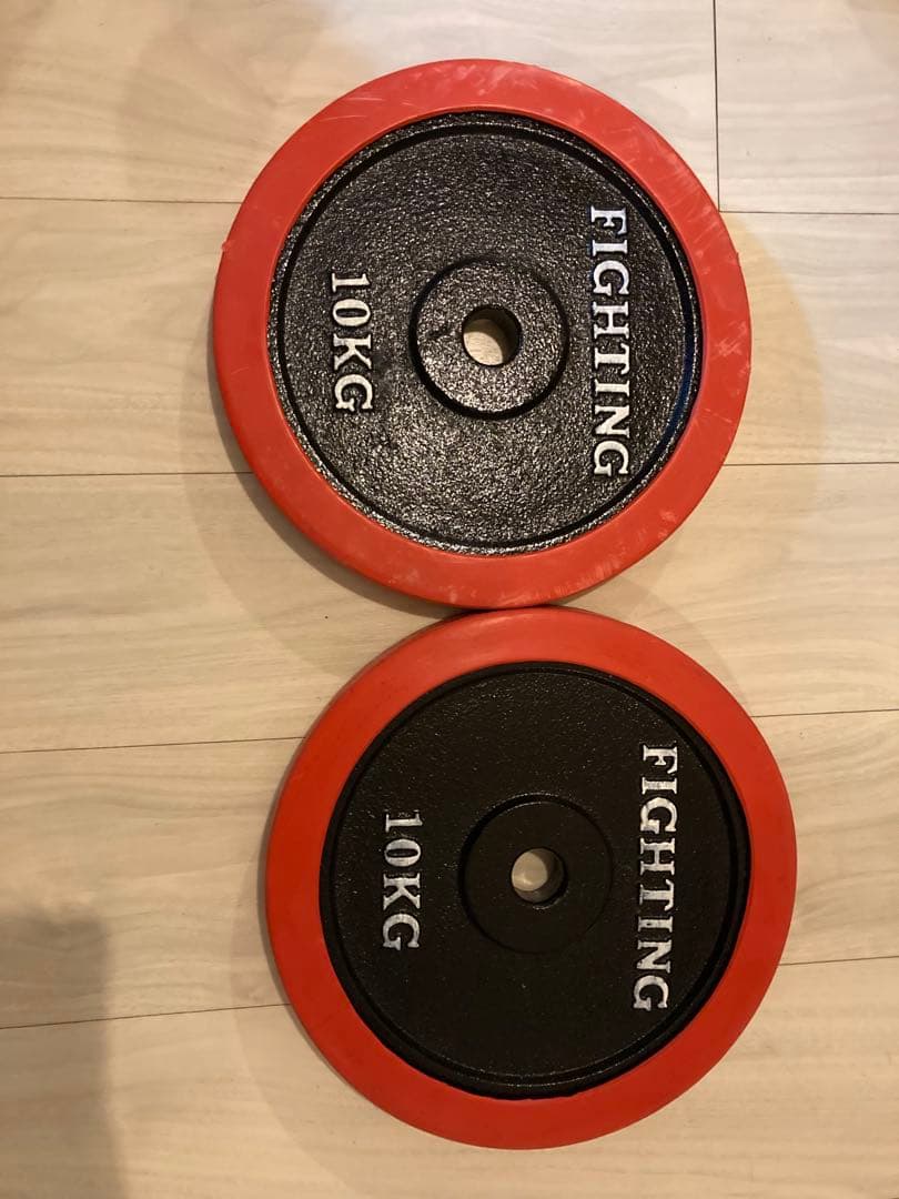 ファイティングロード　10キロプレート　2枚セット