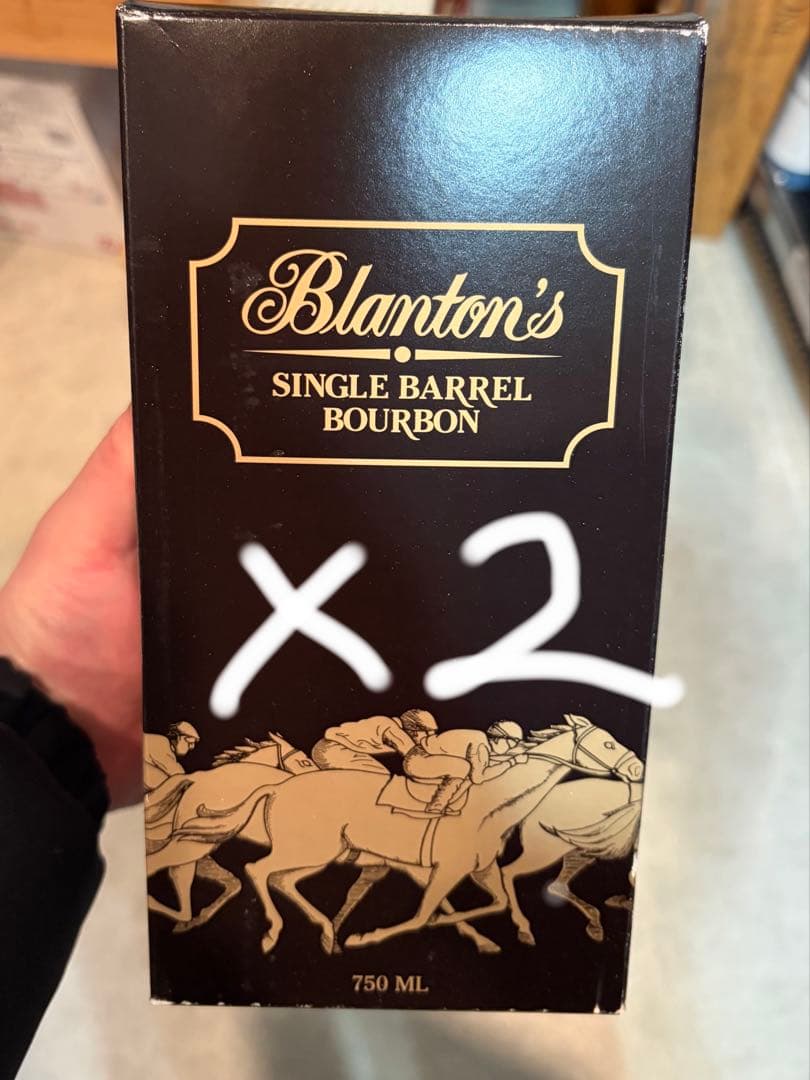 Blanton's Single Barrel Bourbon 750ml 2本