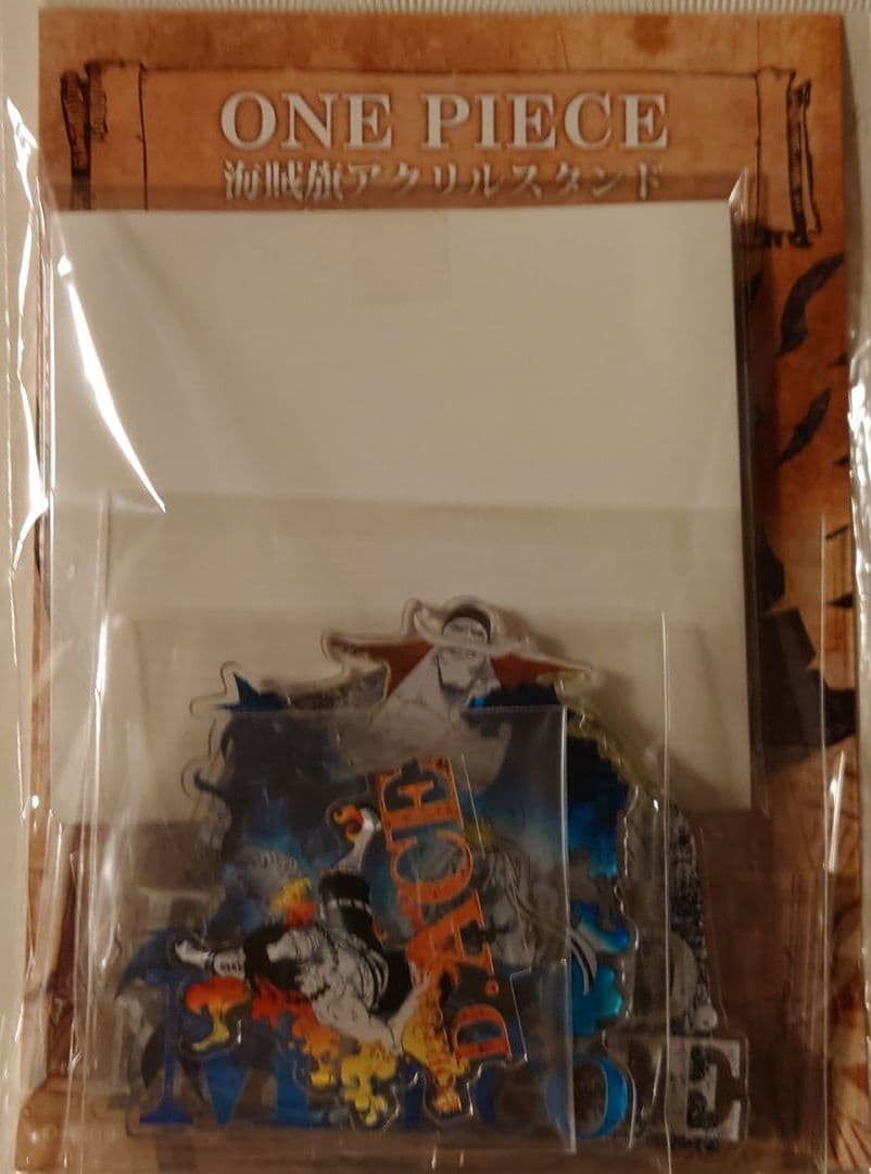 白ひげ&エース&マルコ　ワンピース　海賊旗アクリルスタンド