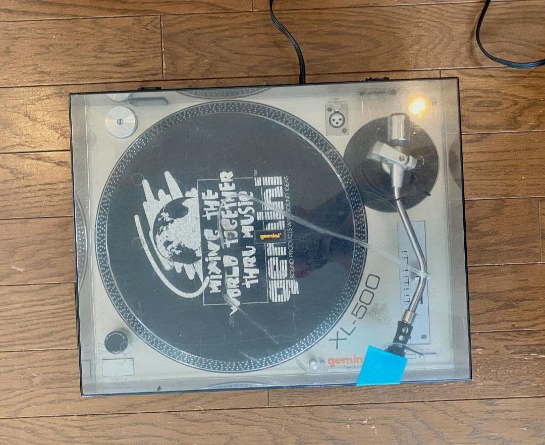 【２台セット】Gemini DJ ターンテーブル XL-500