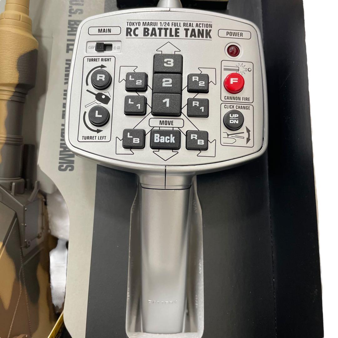 未使用品 東京マルイ RC 1/24 M1A2 エイブラムス　砂漠迷彩仕様