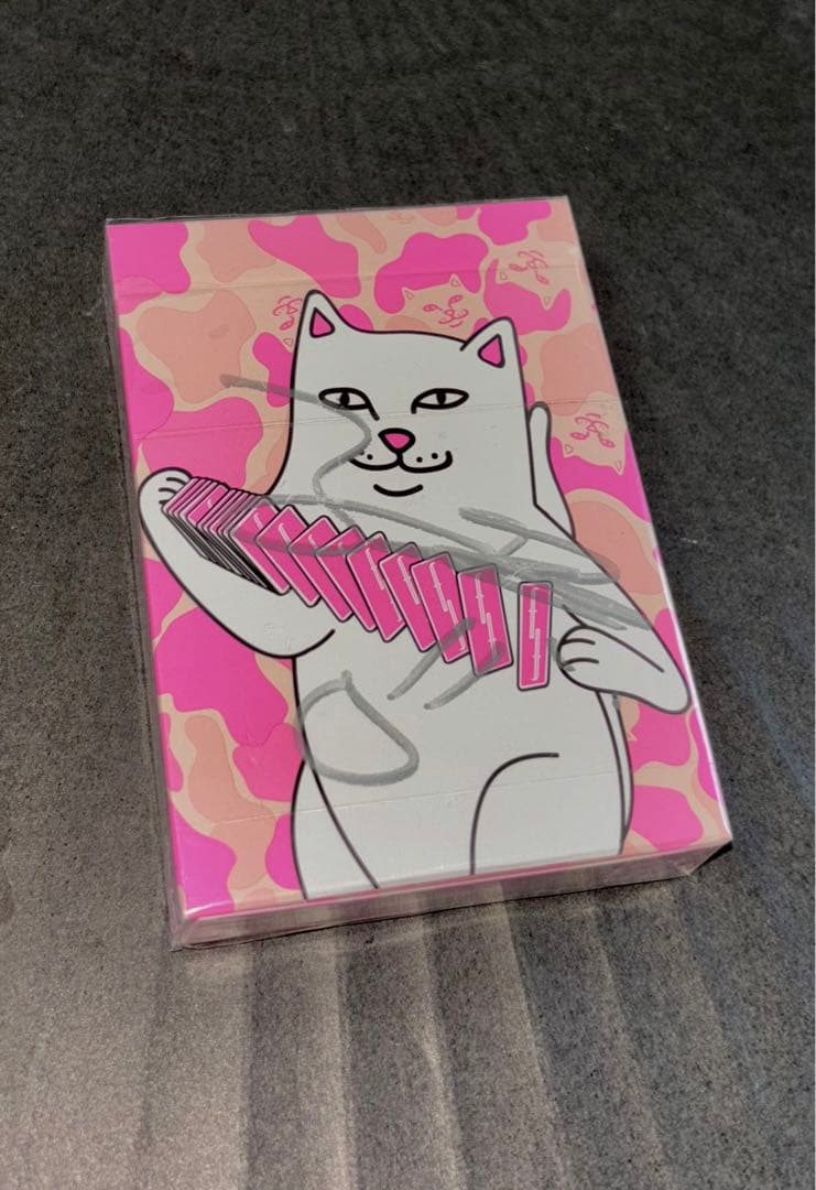 Zach3人直筆サインレアトランプRipndip Fontaine