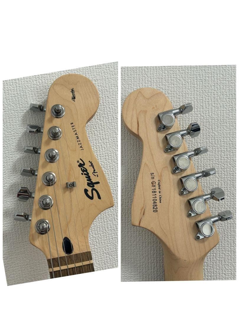 SQUIER AFFINITY JAZZ MASTER ブラック