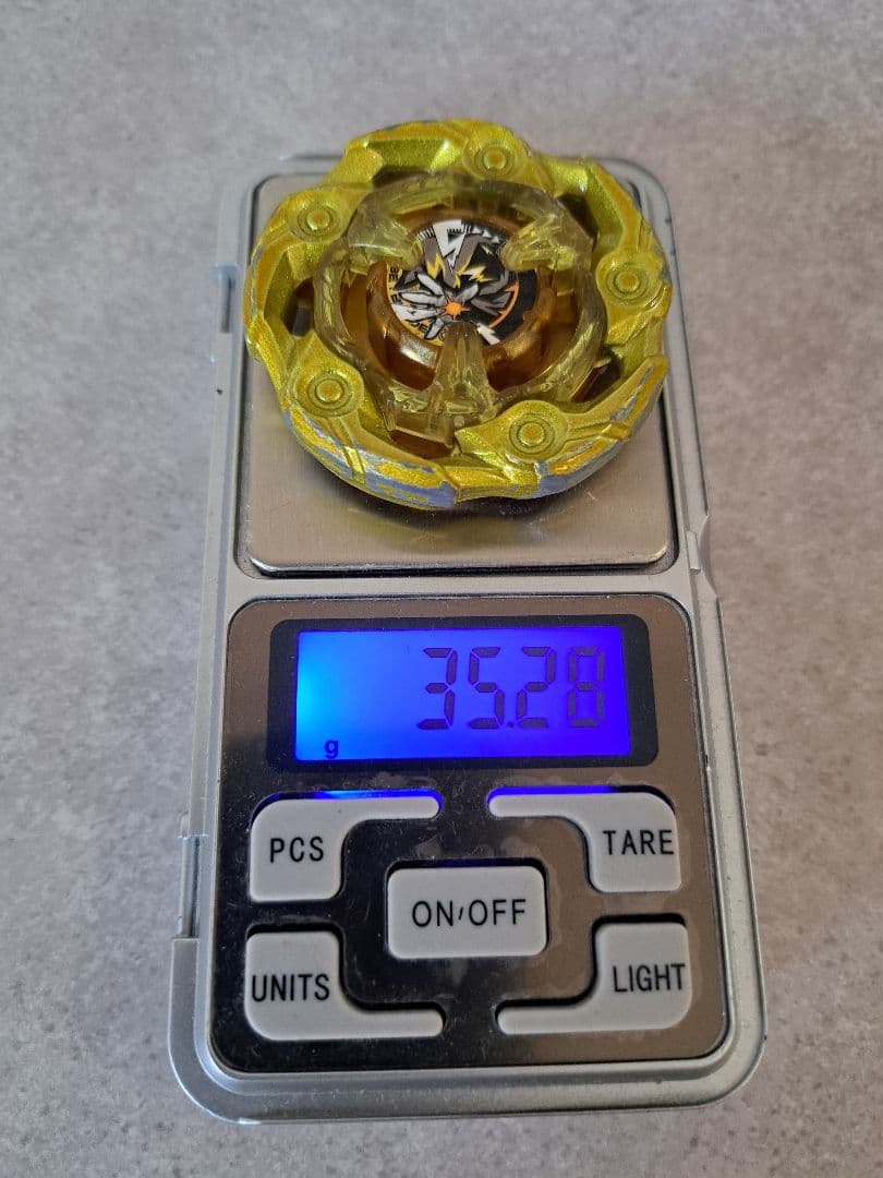 ベイブレードX　ウィザードロッド メタルコート ゴールド　タブルA1個体