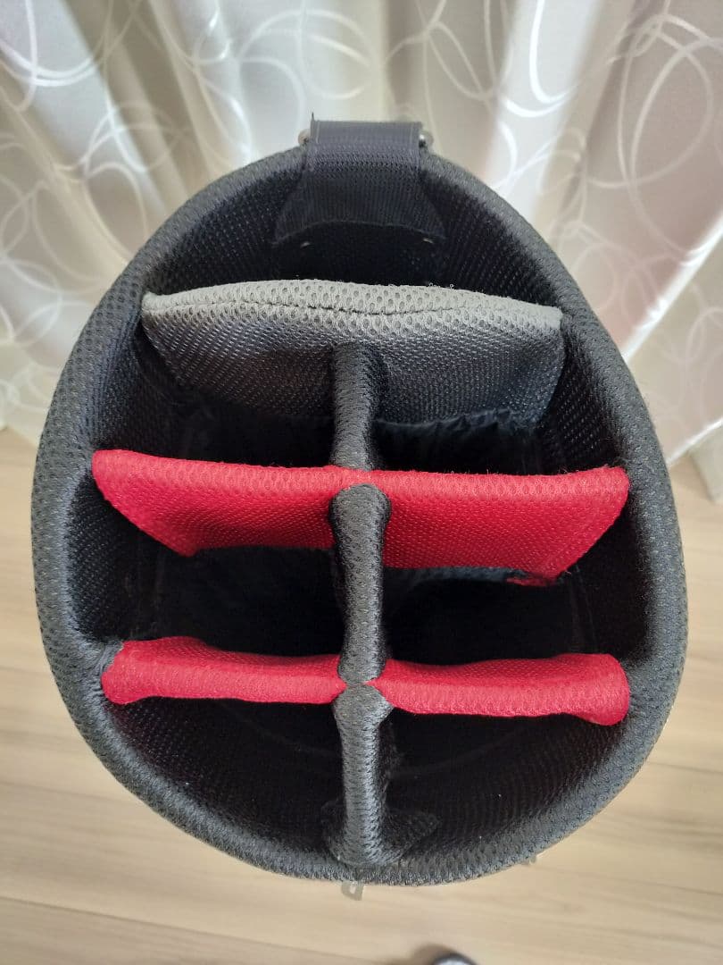 【美品】Callaway キャディバッグ 赤黒