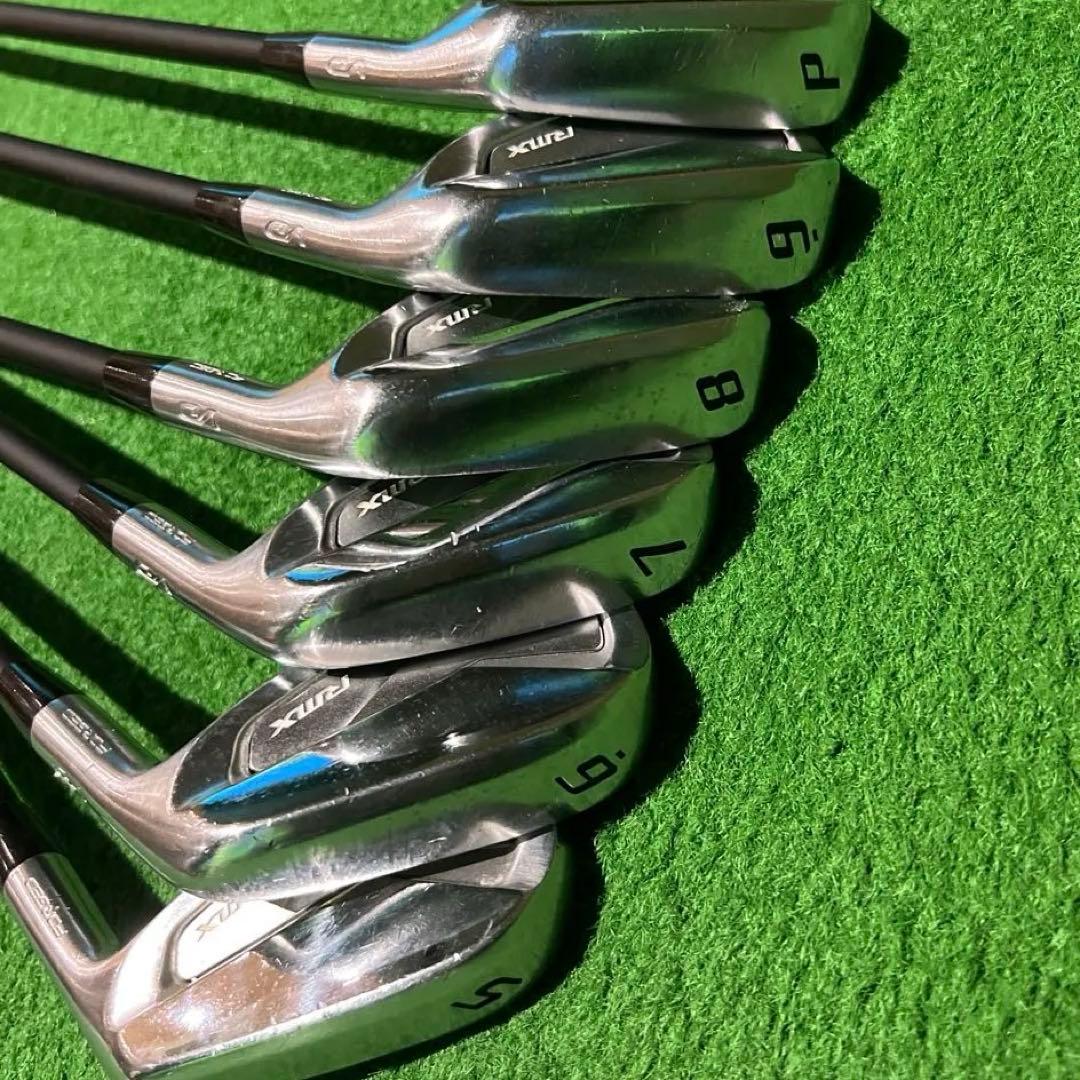 貴重品！　ヤマハ RMX mアイアンフジクラカーボンシャフト6本セット