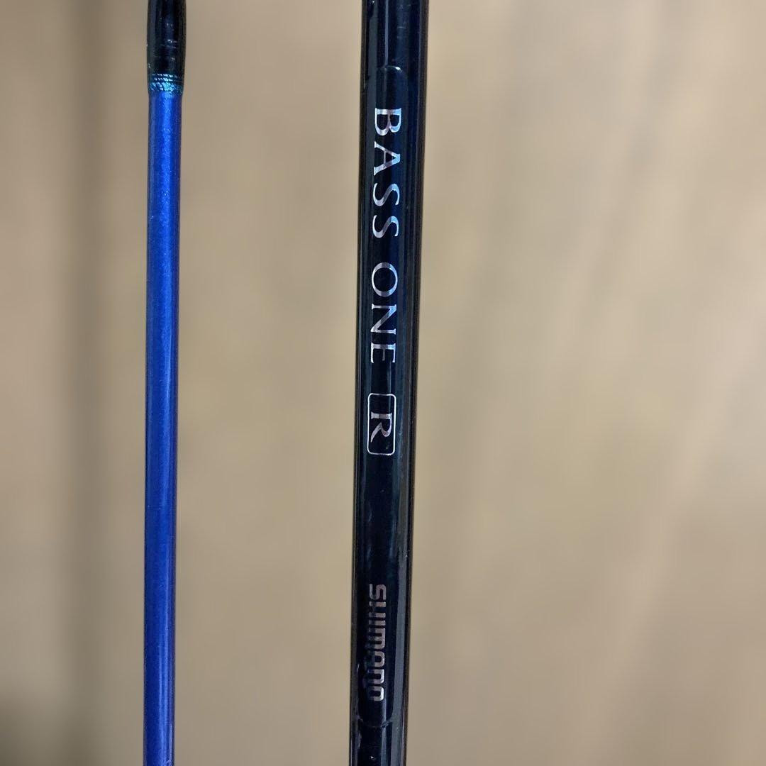 Shimano Bass One Rバスロッド 166ML-2 リールセット