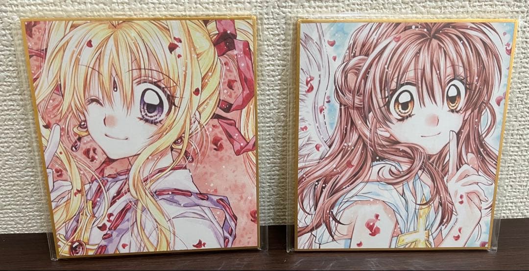 神風怪盗ジャンヌ　２枚　まろん　ジャンヌ　複製色紙　目黒帝国　限定特典　種村有菜