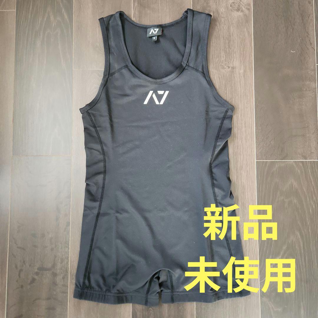 A7 パワーリフティングシングレット メンズSサイズ ブラック