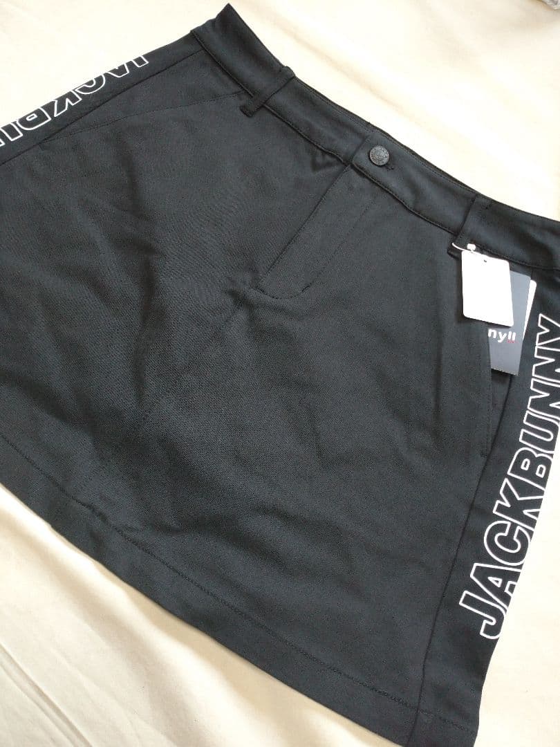 ブラック Sサイズ0 ジャックバニー スカート ゴルフウェア レディース