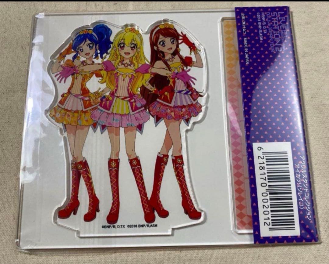 アイカツ　アニON ソレイユ　アクスタ　アクリルスタンド