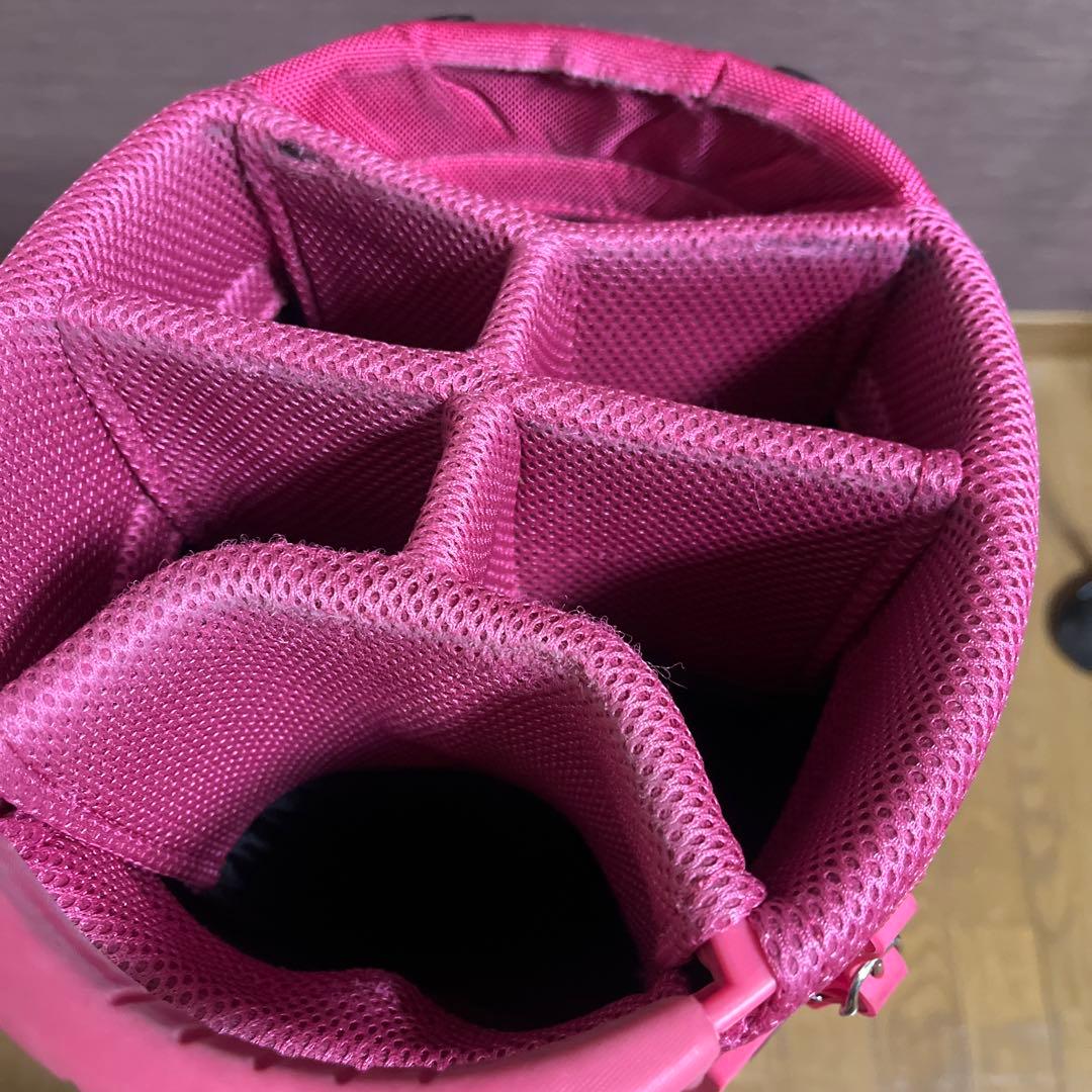 限定値下げ❣️パーリーゲイツ　ピンク　キャディーバッグ