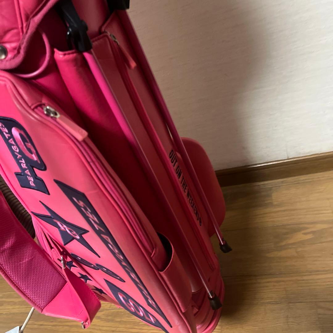 限定値下げ❣️パーリーゲイツ　ピンク　キャディーバッグ