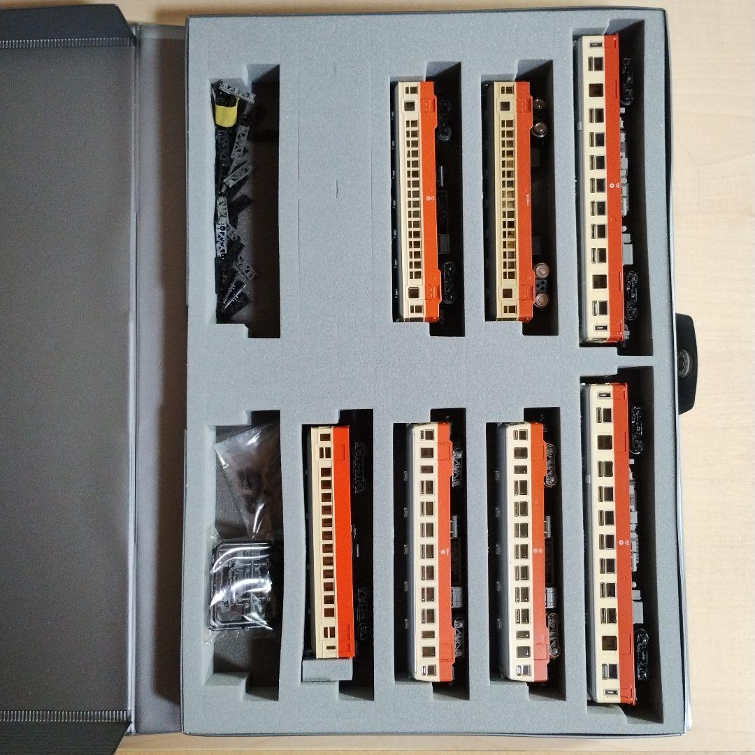 054 Nゲージ鉄道模型 7両セット オレンジクリーム