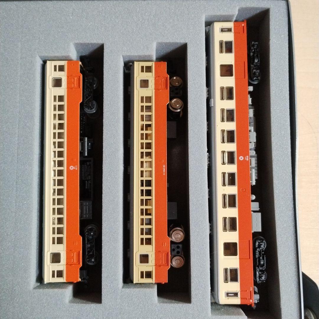 054 Nゲージ鉄道模型 7両セット オレンジクリーム