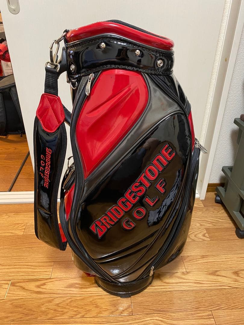 BRIDGESTONE ブリヂストン　 エナメルキャディバッグ