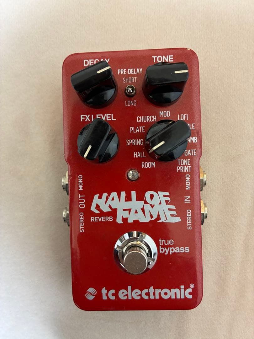 ギター tc electronic HALL OF FAME reverb