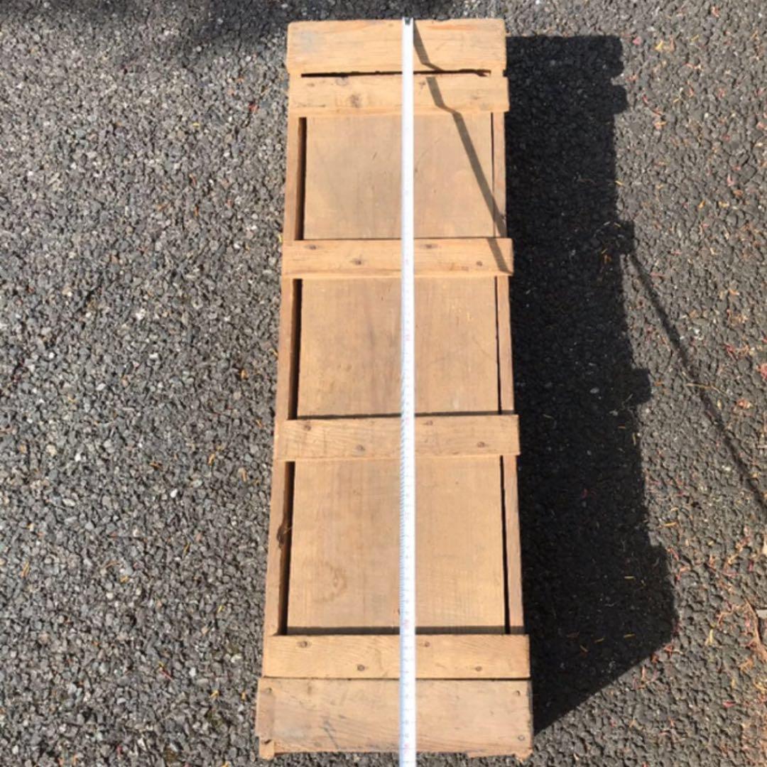 昭和初期 三條軍需工業株式會社 木工具箱 レトロ ヴィンテージ★メルカリ便発送★