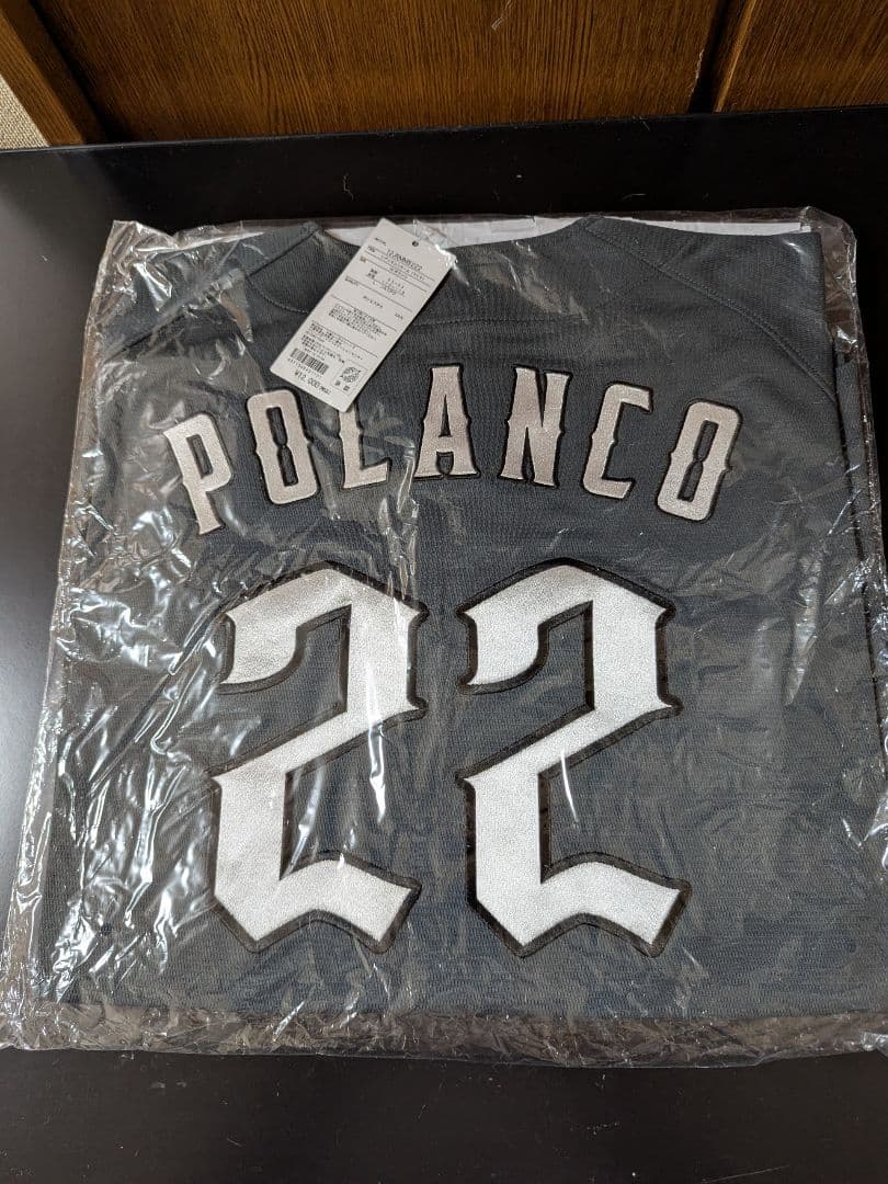 千葉ロッテマリーンズ ポランコ NCEユニフォーム