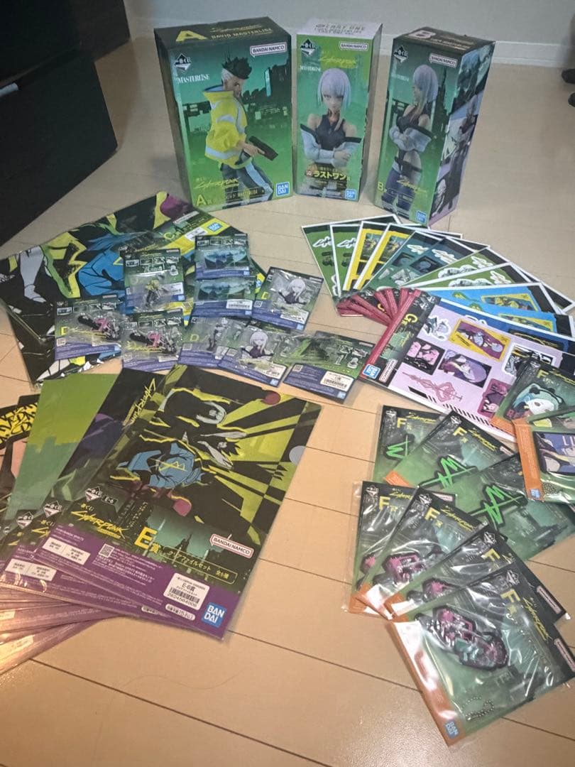 サイバーパンク一番くじ　ラストワン賞A賞B 賞　C賞　他まとめ売り　値下げ交渉可