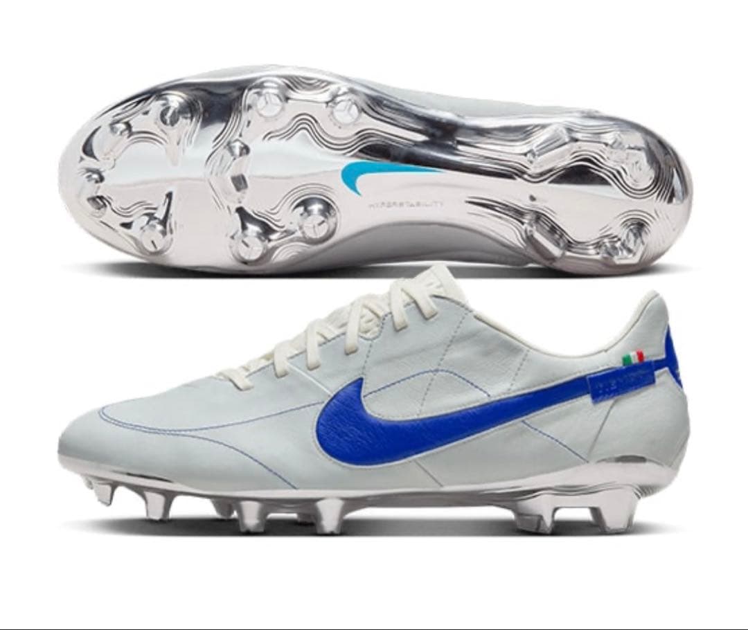 Nike サッカーシューズ ホワイト/ブルー