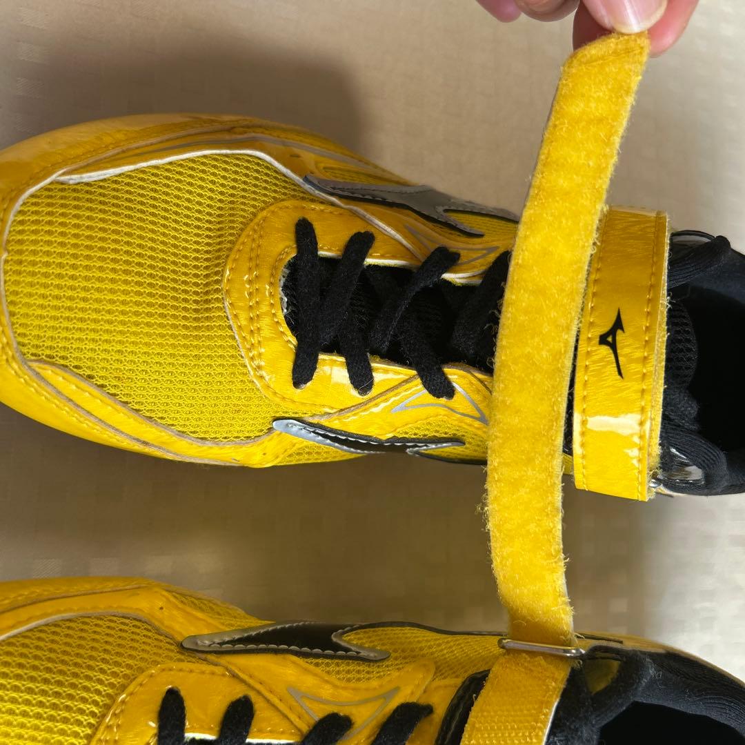 Mizuno スパイクシューズ イエロー/ブラック