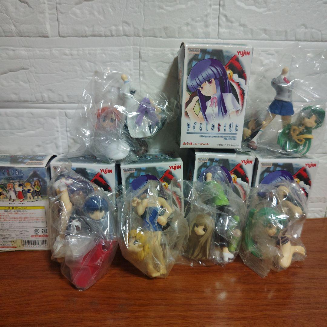 ひぐらしのなく頃に　YUJIN　トレーディングフィギュア 6種