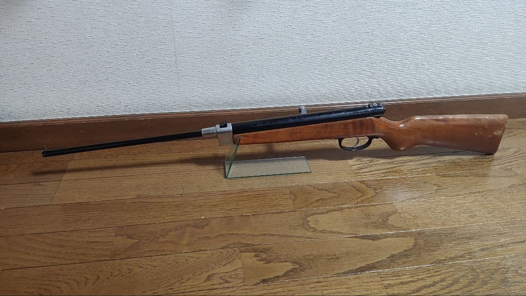 射的銃 昭和レトロ BS-52 屋台 木製 玩具 コレクション