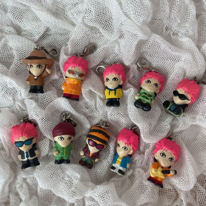 激レア XJAPAN hide ミニフィギュア チャーム 10種類セット