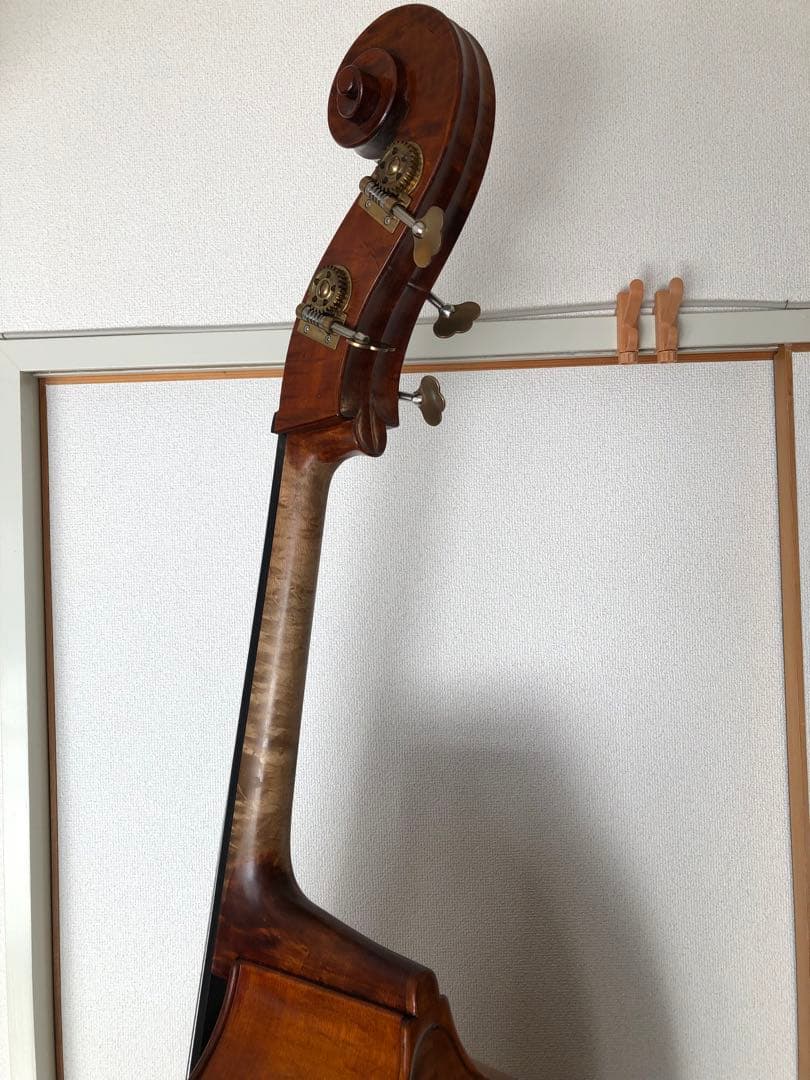 コントラバス￼ モンテリブロ　￼オール単板削りだし￼ 指板黒檀