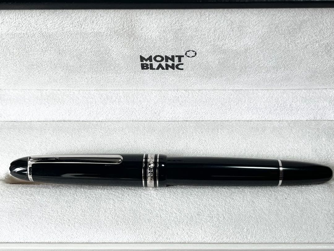 モンブラン マイスターシュテュック　P146 万年筆　Fニブ　プラチナ