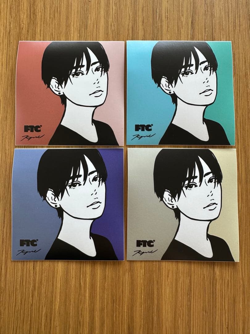 KYNE×FTC コラボステッカー　新品未使用