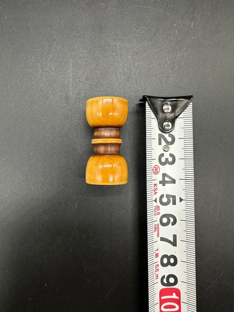 江戸時代　根付　太鼓形　蓋置　天然材質　骨董古美術