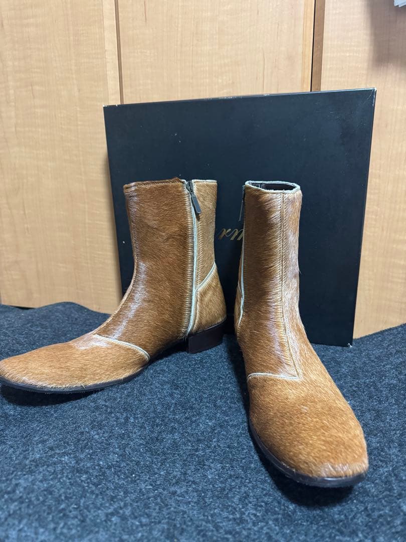 【清春】CHARMCULT × nil admirari コラボ ハラコブーツ