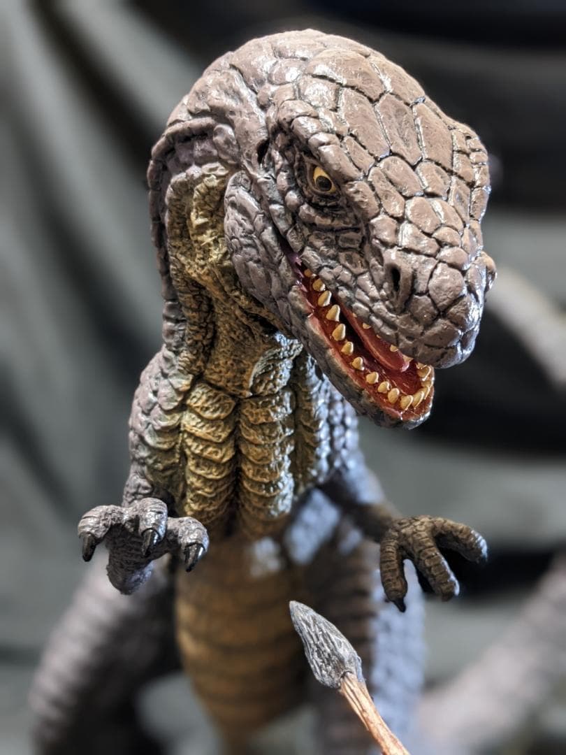 ハリーハウゼン「恐竜百万年」アロサウルス vs. トゥマク（スターエーストイズ）