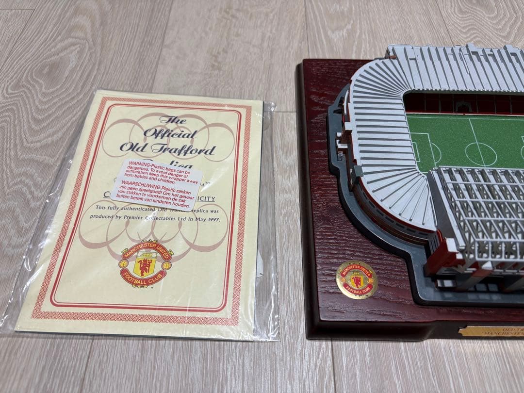 マンチェスターユナイテッド　オールド・トラッフォード　スタジアム模型