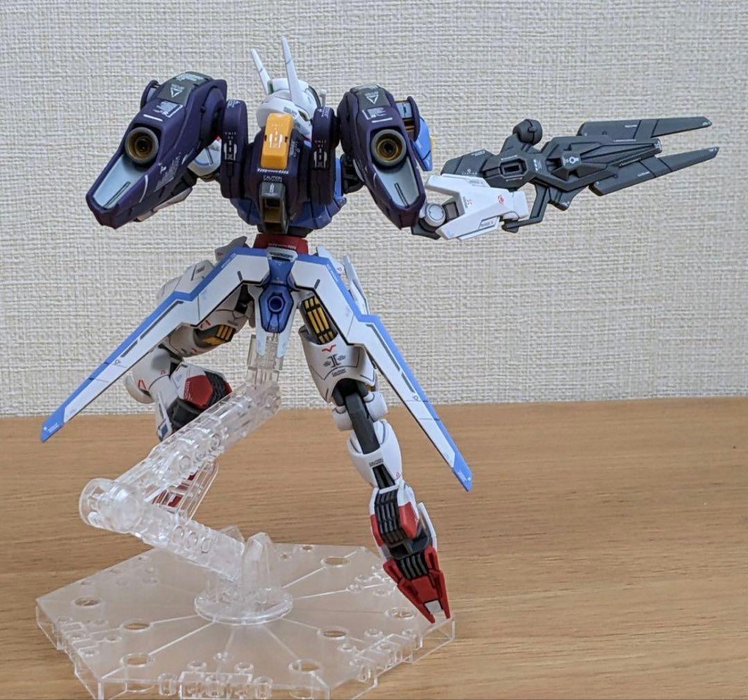 ガンプラ　完成品　1/144　HG　ガンダムエアリアル(フライトユニット装備付)