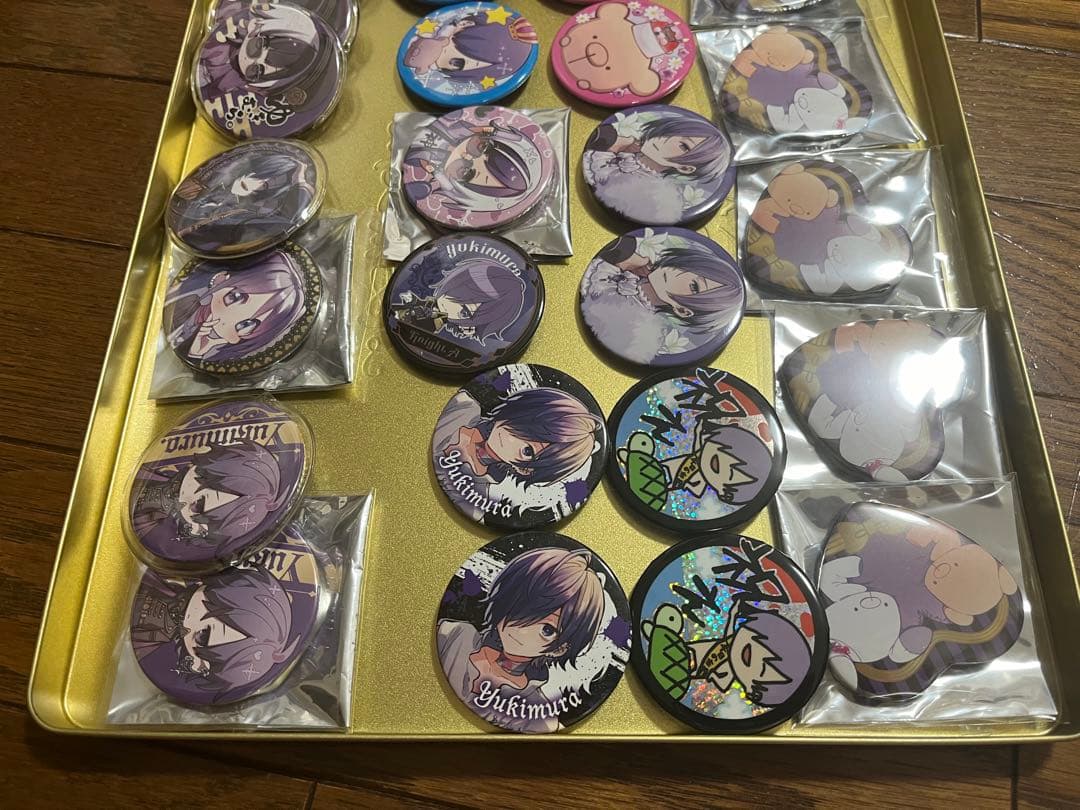 ゆきむら。缶バッジ 24個セット売り