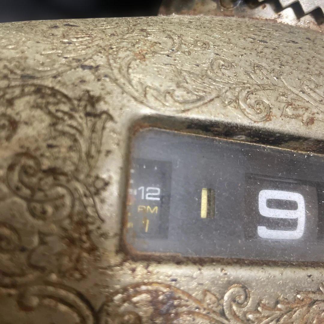 ニッカウィスキー の西洋騎士（甲冑）ラジオ兼時計ディスプレイ用 ジャンク品