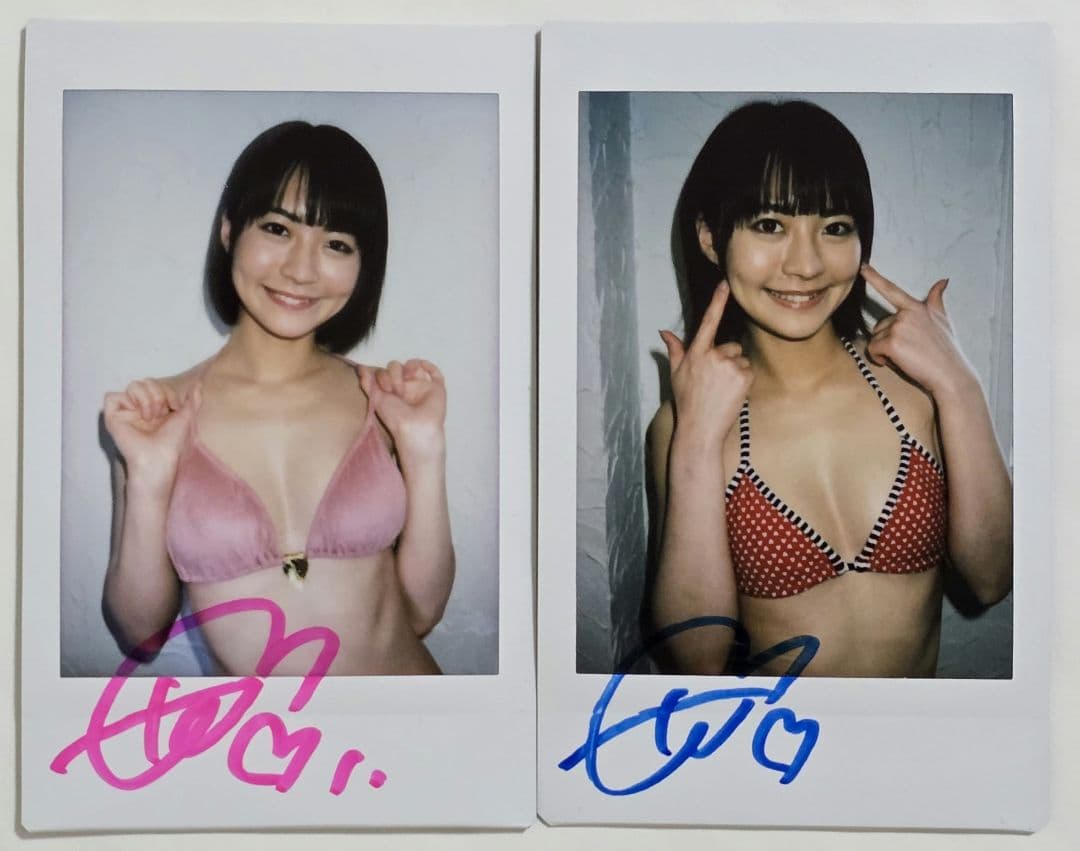 東條なつ サイン入り チェキセット