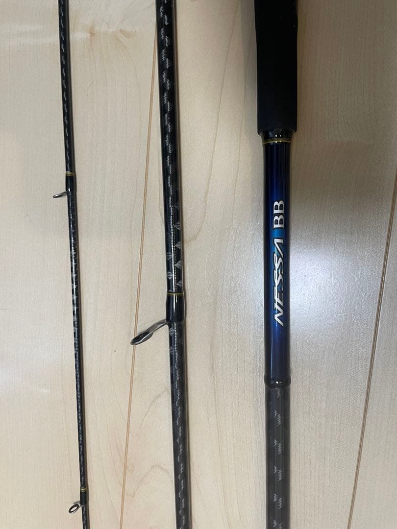 シマノ ヒラメロッド 22ネッサBB S100MH+