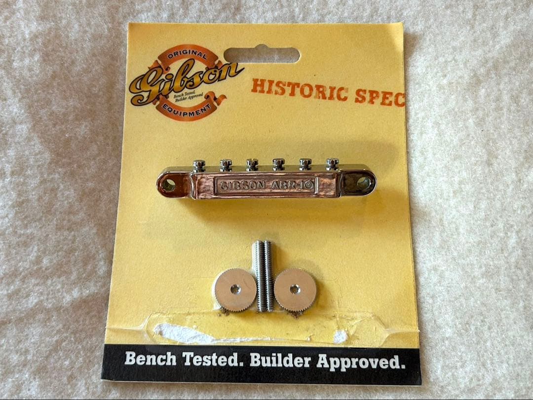 GibsonカスタムショップヒストリックパーツABR-1 ノンワイヤー ニッケル