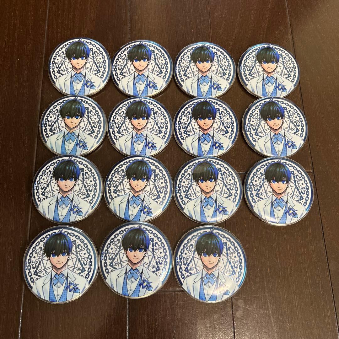 ブルーロック展　アルティメタル缶バッジ　潔世一 15点セット