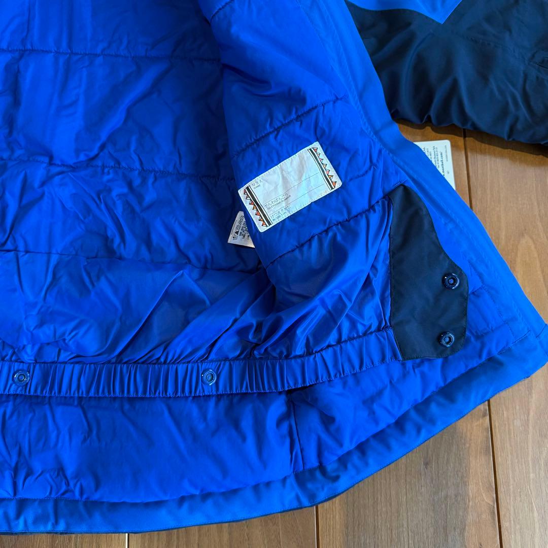 mont-bell 子ども用スキーウェア 140cm ブルー/白